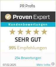 ProvenExpert-Bewertungssiegel
